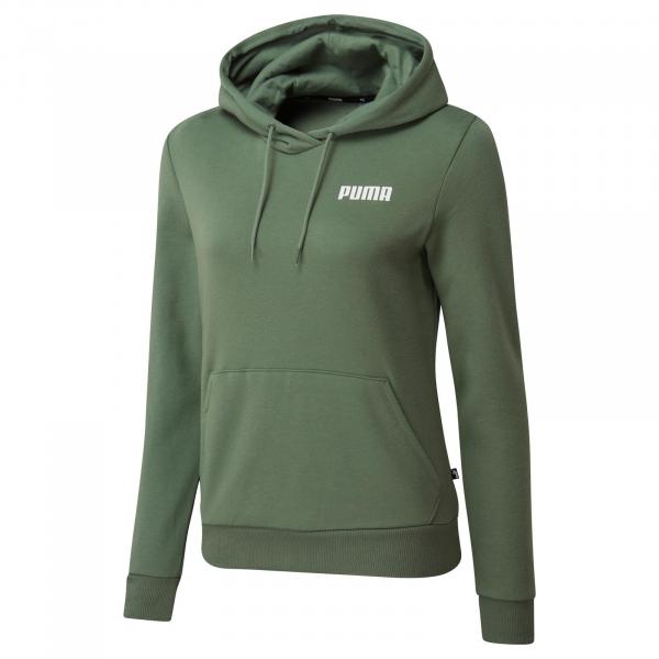 Bluza z kapturem damska Puma ESS zielona 67408647