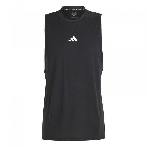 Tank top treningowy męski adidas D4T czarny IK9726