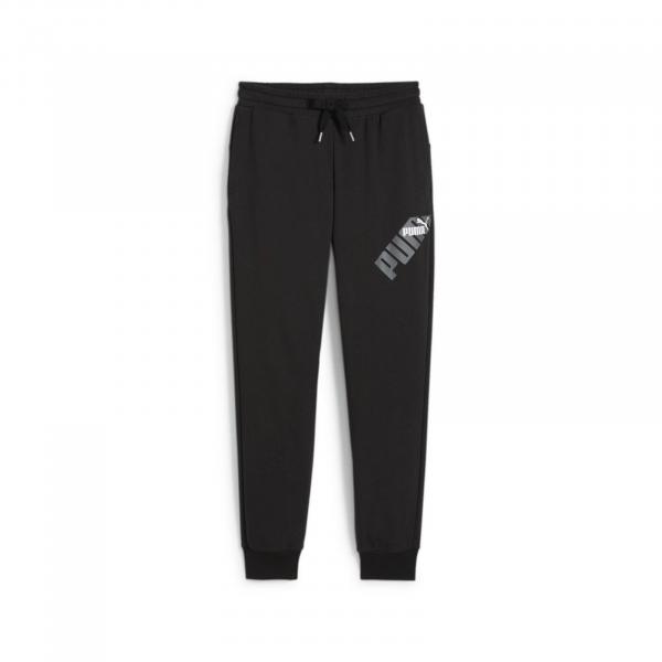 Spodnie dresowe męskie Puma POWER GRAPHIC TR CL czarne 67893601