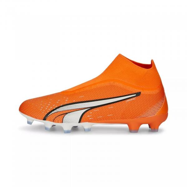 Korki męskie Puma ULTRA MATCH+ FG/AG pomarańczowe 10724301
