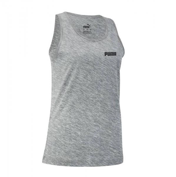 Tank top damski Puma ESS SMALL LOGO szary 67712303