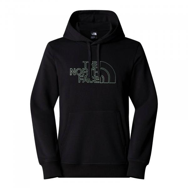 Bluza z kapturem męska The North Face DREW PEAK LIGHT czarna NF0A8C1BASW