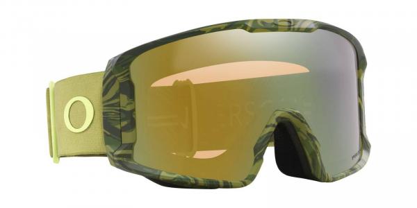 Gogle narciarskie unisex Oakley LINE MINER zielone OO7070-H0