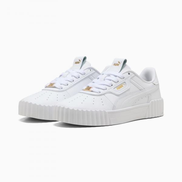Buty sportowe damskie Puma CARINA 3.0 LUXE białe 40072401