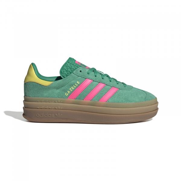 Buty sportowe damskie adidas GAZELLE BOLD zielone JH9668