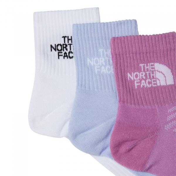 Skarpety unisex The North Face MULTI SPORT CUSH QUARTER 3-PACK wielokolorowe NF0A882GA4I