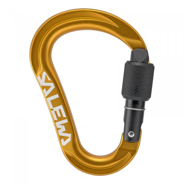 Karabinek wspinaczkowy unisex Salewa ORTLES HMS S pomarańczowy 00-0000072001_4510
