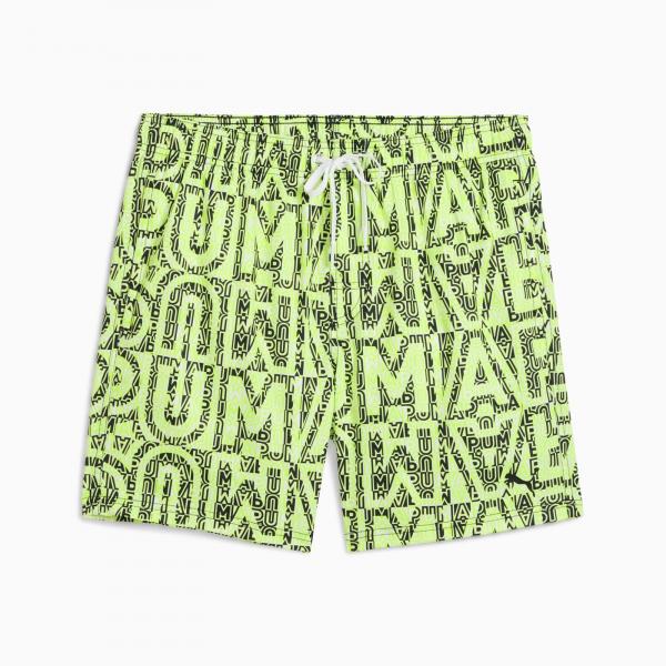 Kąpielówki męskie Puma SWIM PRINTED MID wielokolorowe 94705901