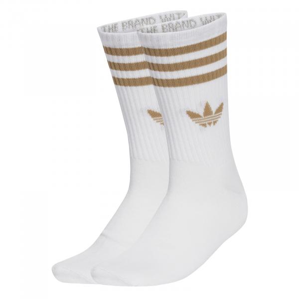 Skarpety unisex adidas 3-STRIPES 3-PACK białe JV7407