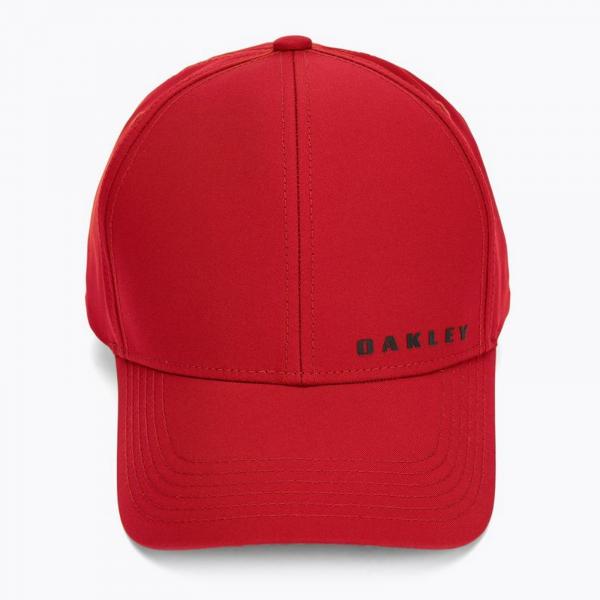 Czapka z daszkiem unisex Oakley TWILL czerwona FOS901084-465