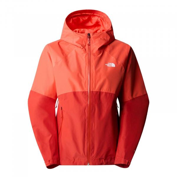 Kurtka z kapturem damska The North Face DIABLO DYNAMIC ZIP-IN czerwona NF0A87GPOAZ