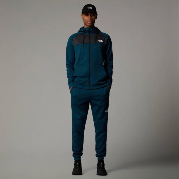 Bluza z kapturem męska The North Face REAXION FLEECE FZ granatowa NF0A7Z9O7AO