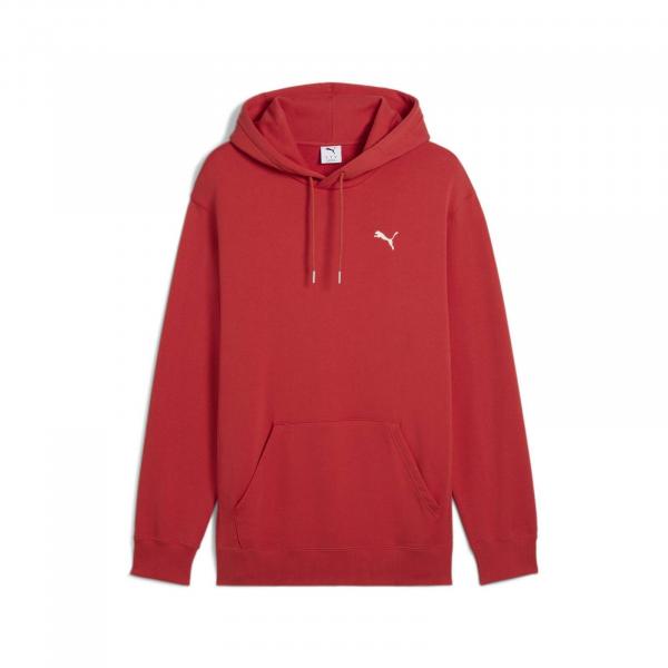 Bluza z kapturem męska Puma WARDROBE ESS TR czerwona 62964715