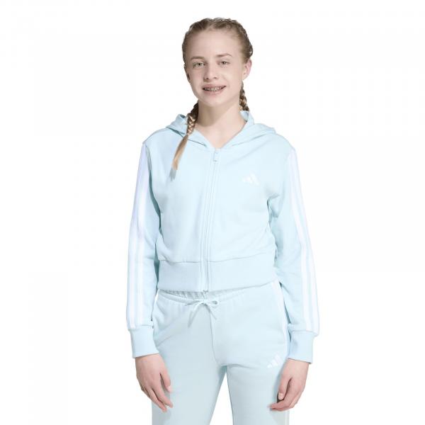 Bluza dziewczęca adidas ESSENTIALS niebieska JY4984