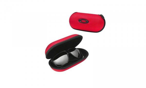 Etui do okularów unisex Oakley BALLISTIC czerwone 0000-0300