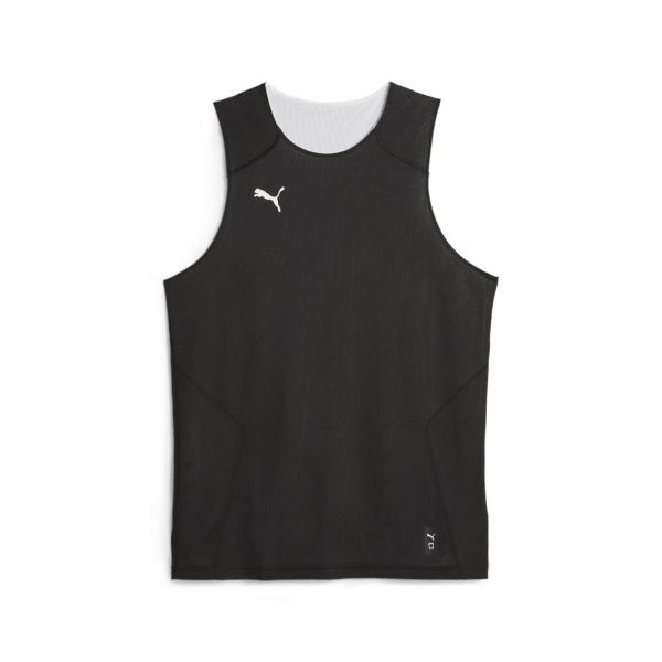 Tank top męski Puma HOOPS TEAM REVERSE PRACTICE czarny 67664001