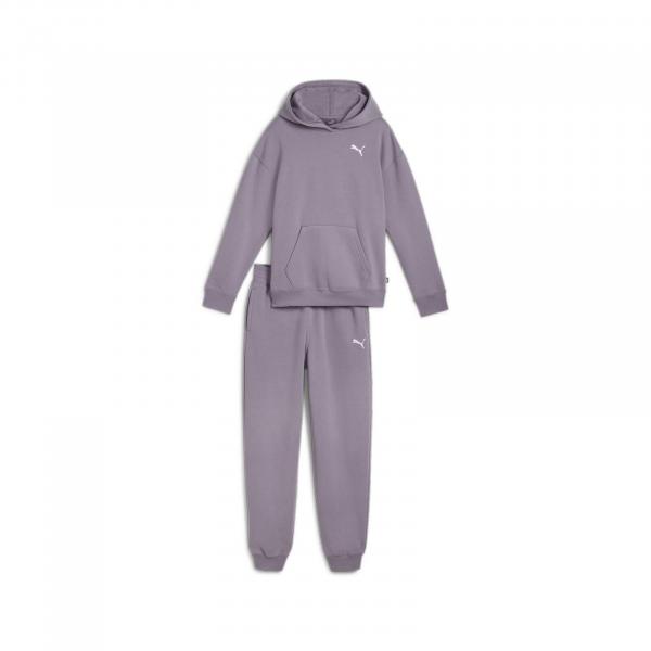 Dres dziewczęcy Puma LOUNGWEAR FL fioletowy 68332030