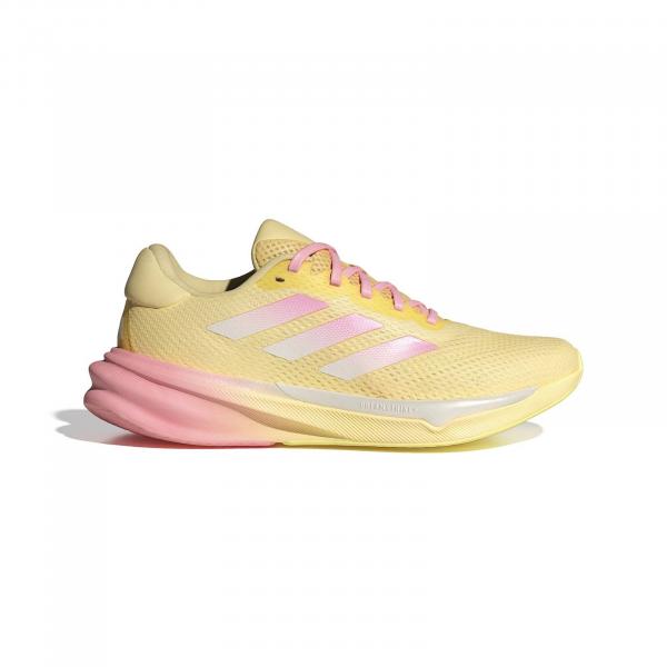 Buty do biegania damskie adidas SUPERNOVA STRIDE żółte IE1072