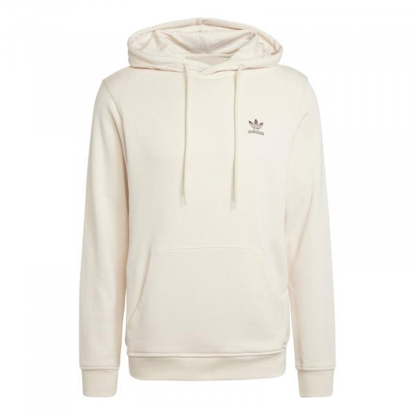 Bluza z kapturem męska adidas ESSEENTIALS beżowa JD2408