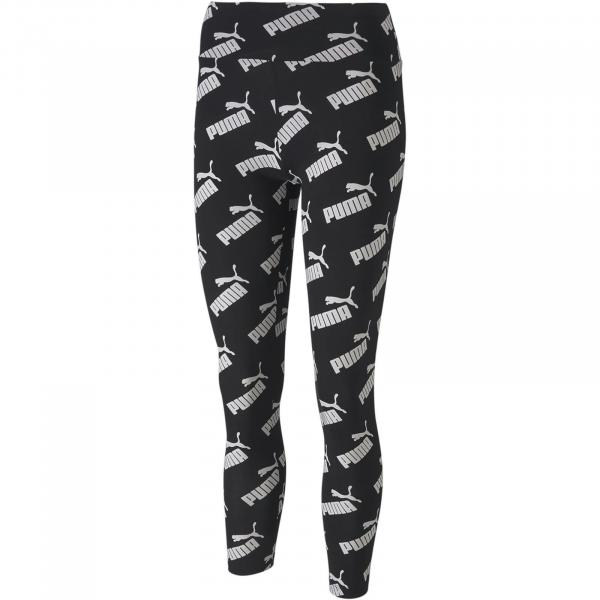 Legginsy damskie Puma AMPLIFIED AOP czarne 58122501
