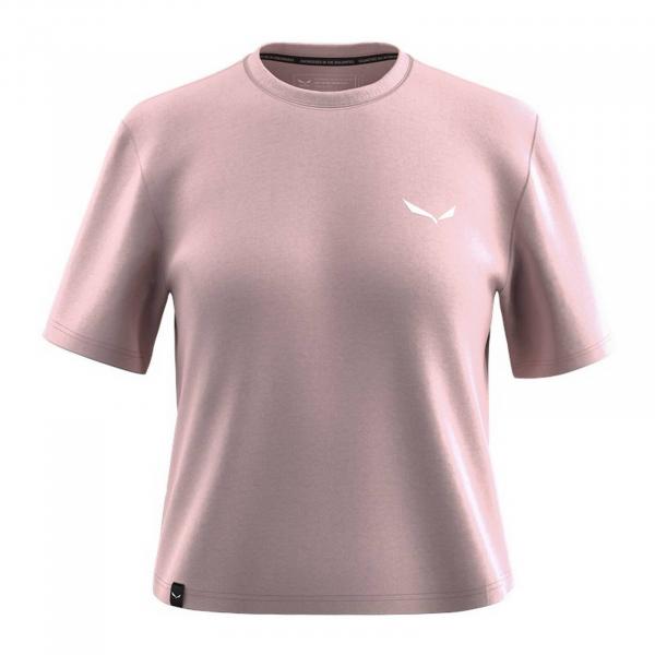 Koszulka damska Salewa EAGLE SUNSET LOOSE różowa 00-0000029107_6590