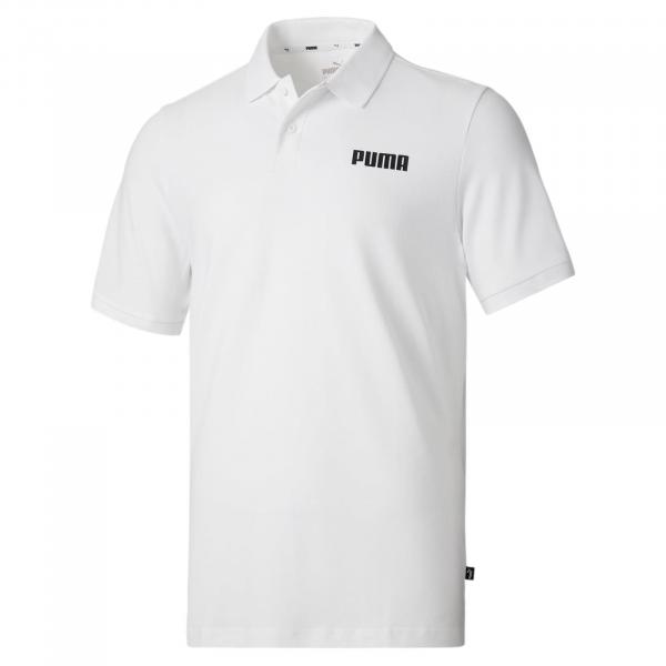 Koszulka polo męska Puma ESS PIQUE biała 84722602