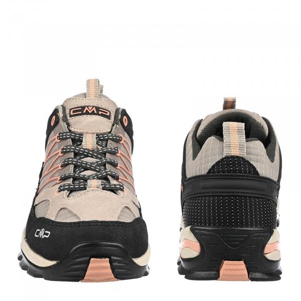 Buty trekkingowe damskie CMP RIGEL LOW WP beżowe 3Q54456-12PT