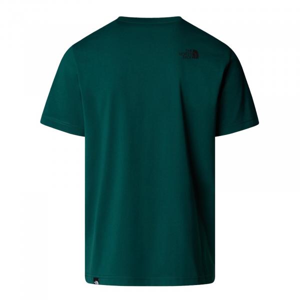 Koszulka męska The North Face FINE zielona NF0A8A6M6GI