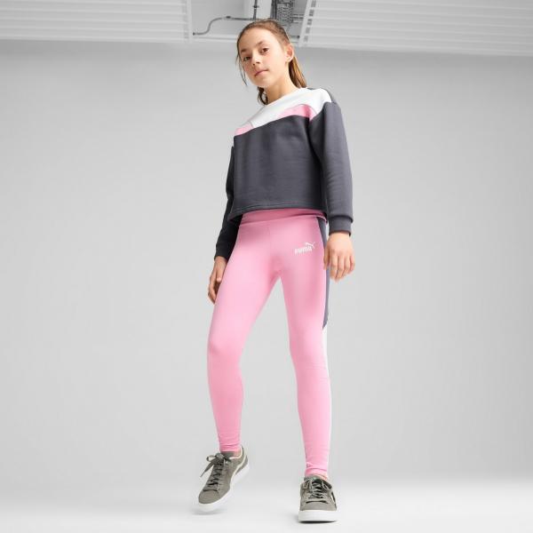 Bluza dziewczęca Puma POWER CREW FL szara 68178769