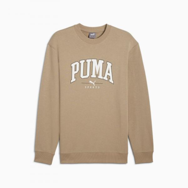 Bluza męska Puma SQUAD CREW TR beżowa 68179567