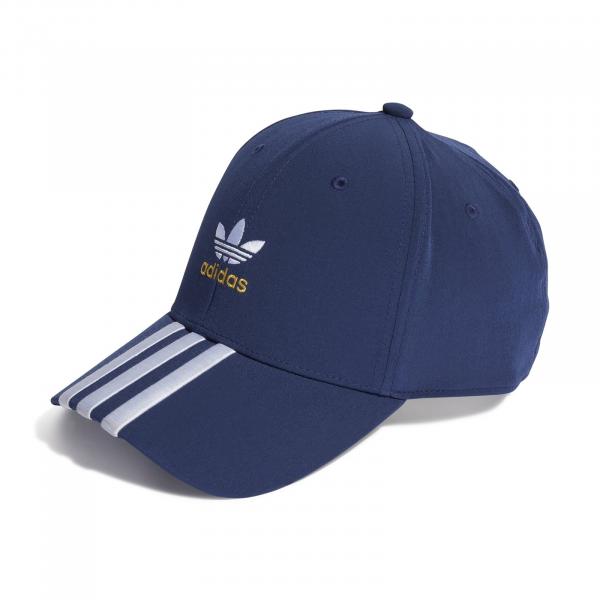 Czapka z daszkiem unisex adidas ADICOLOR CLASSIC TREFOIL granatowa IL4881