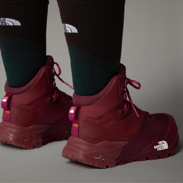 Buty trekkingowe damskie The North Face OFFTRAIL HIKE bordowe NF0A8AEU82P