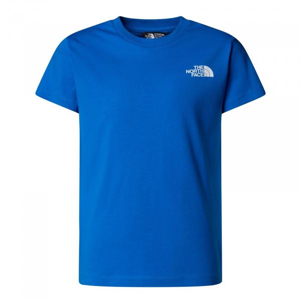 Koszulka chłopięca The North Face BOX NSE niebieska NF0A89VT59J