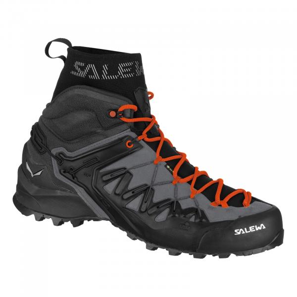 Buty podejściowe męskie Salewa WILDFIRE EDGE MID GTX szare 00-0000061350_0538