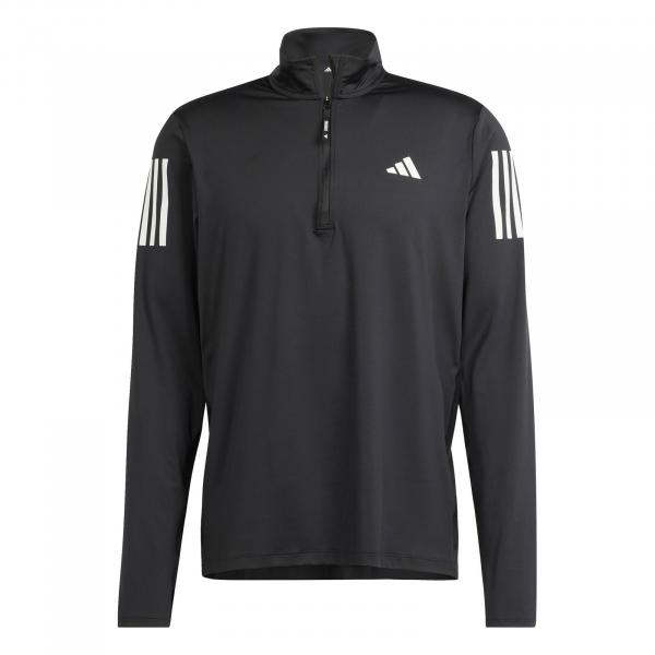 Longsleeve do biegania męski adidas OWN THE RUN czarny IN1490