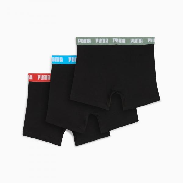 Bokserki męskie Puma EVERYDAY 3-PACK czarne 93832712