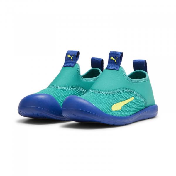 Buty sportowe dziecięce Puma AQUACAT SHIELD zielone 37486008