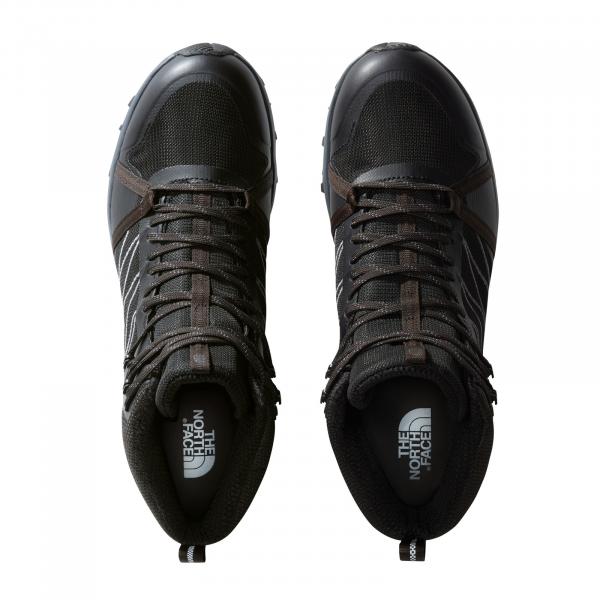 Buty trekkingowe męskie The North Face LITEWAVE FASTPACK II MID czarne NF0A47HECA0