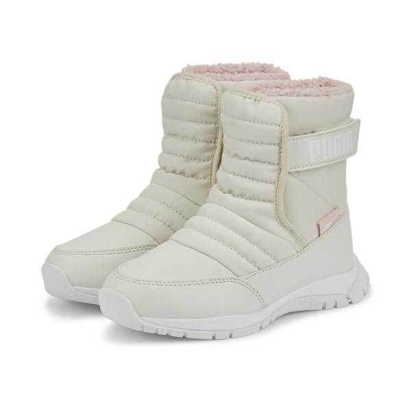 Buty zimowe dziecięce Puma Nieve Boot WTR AC PS beżowe 38074508