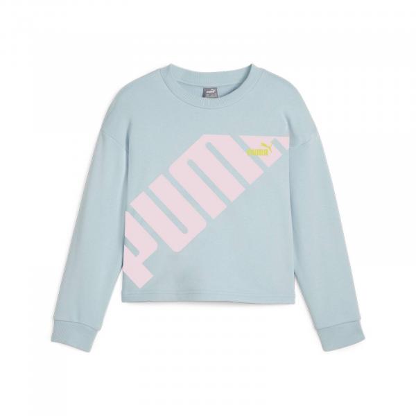 Bluza dziewczęca Puma POWER TR niebieska 67936122