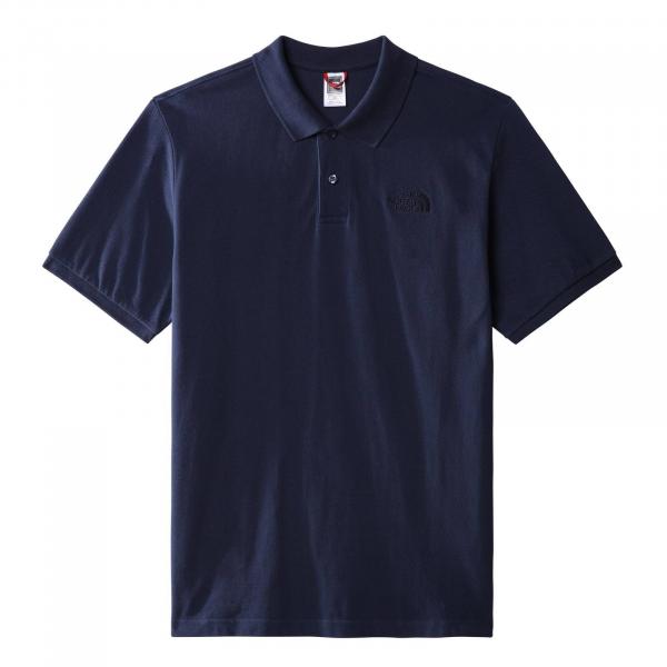 Koszulka polo męska The North Face POLO PIQUET granatowa NF00CG718K2