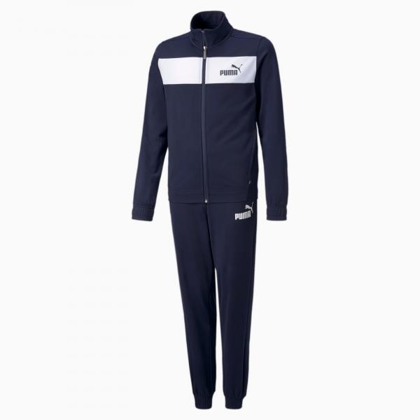 Dres chłopięcy Puma POLY CL granatowy 58937106