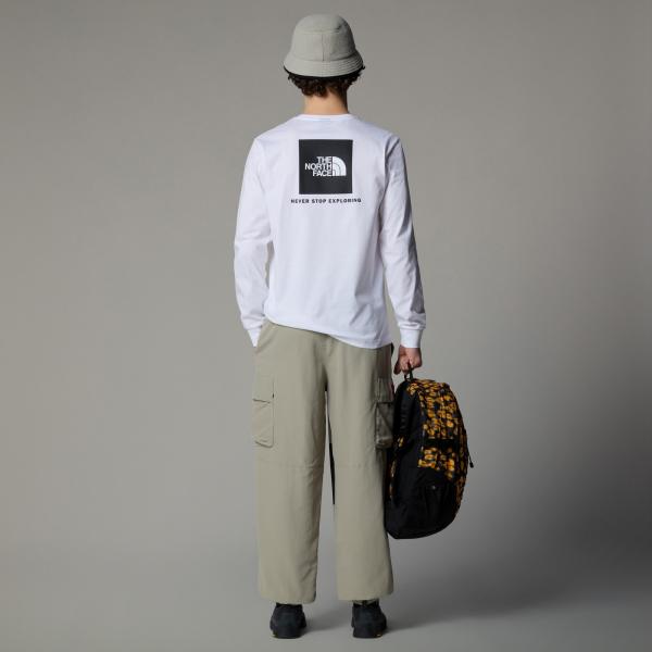 Longsleeve męski The North Face BOX NSE biały NF0A87NNFN4
