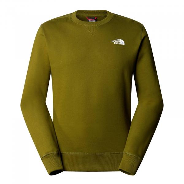 Bluza męska The North Face SIMPLE DOME CREW zielona NF0A7X1IPIB