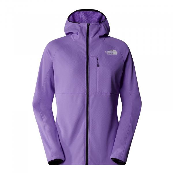 Bluza z kapturem damska The North Face SUMMIT FUTURE FLEECE FZ fioletowa NF0A5J8T1OH