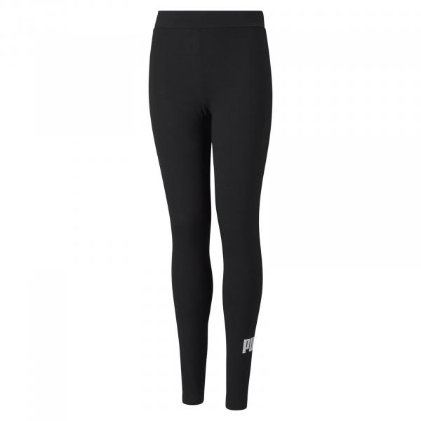 Legginsy dziewczęce Puma ESSENTIAL LOGO czarne 58703501