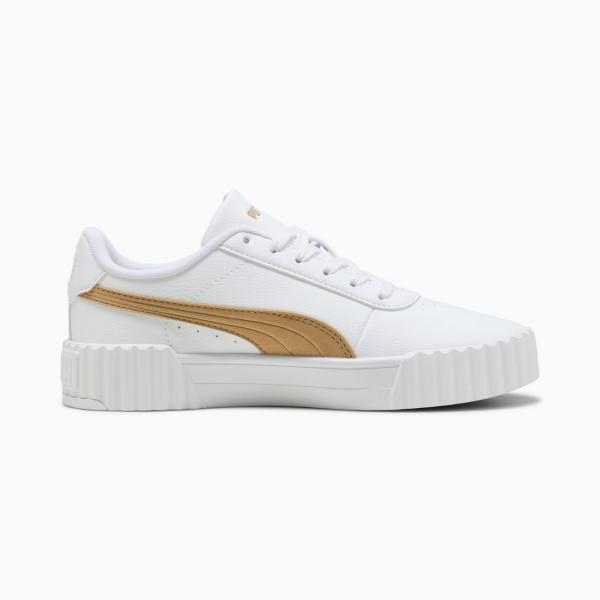 Buty sportowe damskie Puma CARINA 3.0 AQUA METALLICS białe 40072202