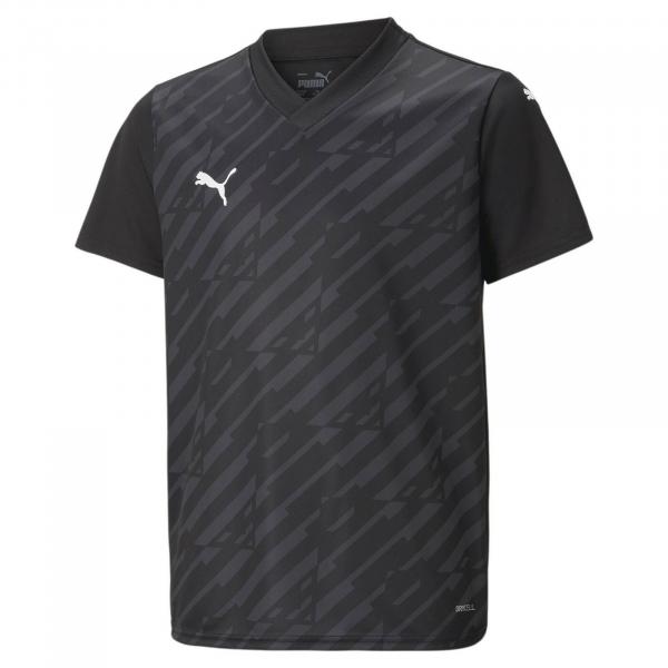 Koszulka chłopięca Puma TEAMMULTIMATE JERSEY JR czarna 70565603