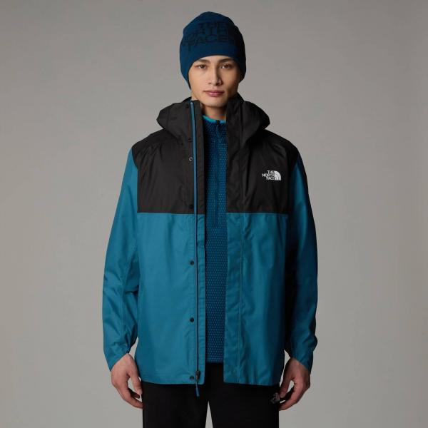 Kurtka wodoodporna męska The North Face QUEST niebieska NF0A3YFMSF7