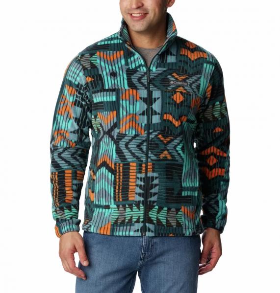 Polar Rozpinany Columbia Steens Mountain Printed Jacket Męski 1478231416